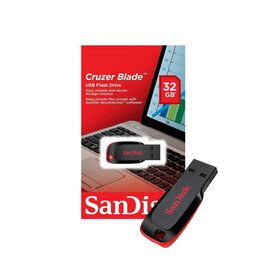 PENDRIVE 32 GB SANDISK CRUZER BLADE USB 2.0