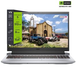 Notebook Dell Gaming 5525 G15 Ryzen 5 6600H 8Gb SSD 512Gb RTX 3050 15.6 FHD 120Hz W11