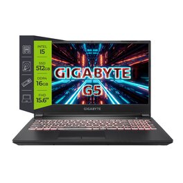 Notebook Gigabyte G5 15 i5 11400H RTX 3050 TI 16Gb 512Gb 15.6 W10