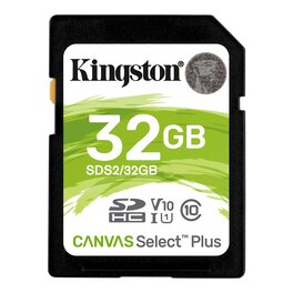 Memoria SD Kingston 32Gb Clase 10 Select Plus
