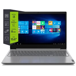 Notebook Lenovo V15 i3 10110U 8Gb 1Tb SSD M.2 240Gb 15.6 Free
