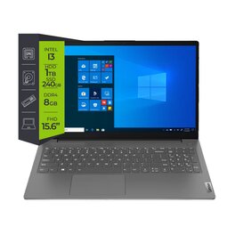 Notebook Lenovo V15 G2 i3 1115G4 8Gb 1Tb SSD M2 240Gb 15.6 Free