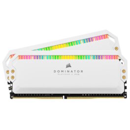 Memoria RAM Corsair Dominator DDR4 16GB 4000Mhz RGB 2x8 White