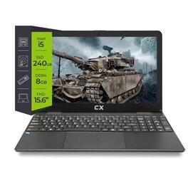 Notebook CX 30582 Intel Core i5 1035G1 8Gb SSd 240Gb 15.6 Free