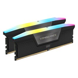 Memoria RAM Corsair Vengeance DDR5 32Gb 6400Mhz RGB Black 2x16